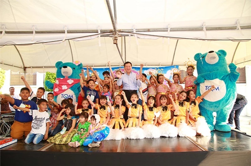 TQM จัดวันเด็กแห่งชาติ TQM MAGIC DAY With Blue Beary เสกความฝัน ปันความสุข ปี 7 พร้อมแจกทุนการศึกษา